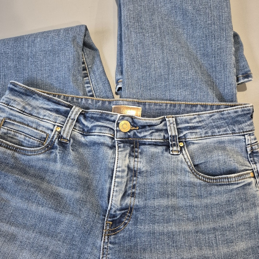 Kut from the Kloth Jeans Womens 12 Short Bootcut Natalie Fab Ab Stretch Denim